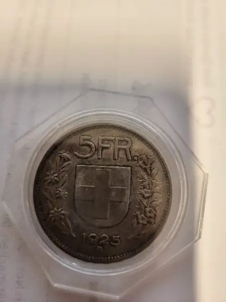 5 Fr. 1925 Silber