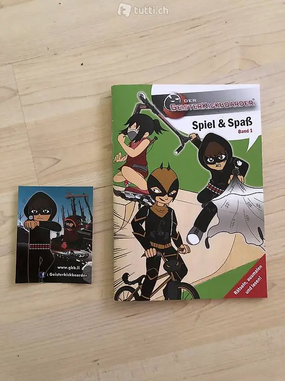 Der Geister Kickboarder Spass und Spiel Band 1