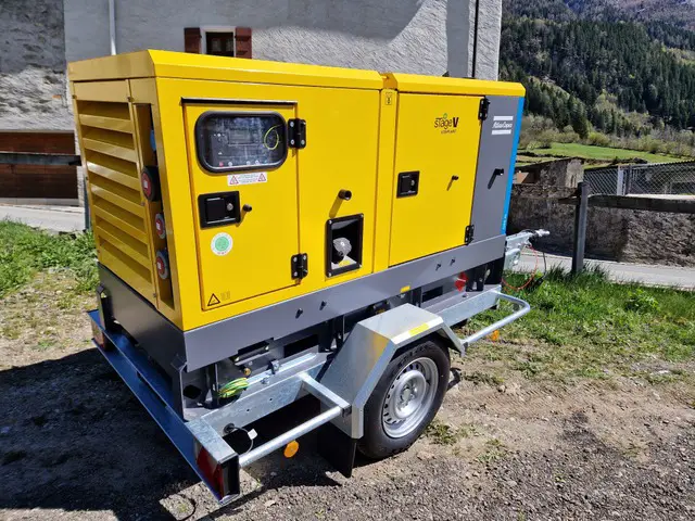 atlas copco, qas 45 s5, stromgenerator
