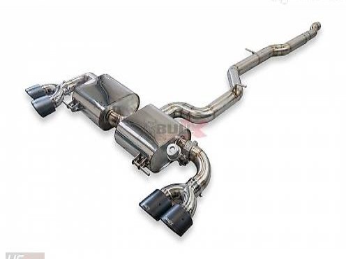  AUDI S1 - DUPLEX AUSPUFF ANLAGE AB KATALYSATOR