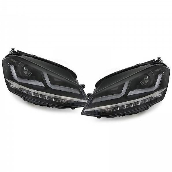  VW GOLF 7 - FULL LED TAGFAHRLICHT SCHEINWERFER (DYNAMIC) XC