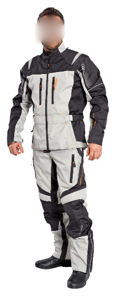 Motorradbekleidung Fastway Textil - Jacke, Hose und Stiefel