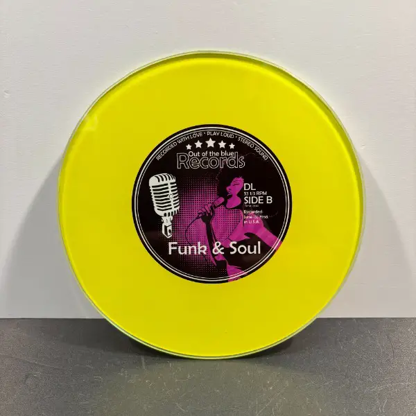 >rar: glas untersetzter lp schallplatte vinyl rnb hiphop