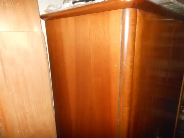 Vintag Kleiderschrank Holz 3 Türig