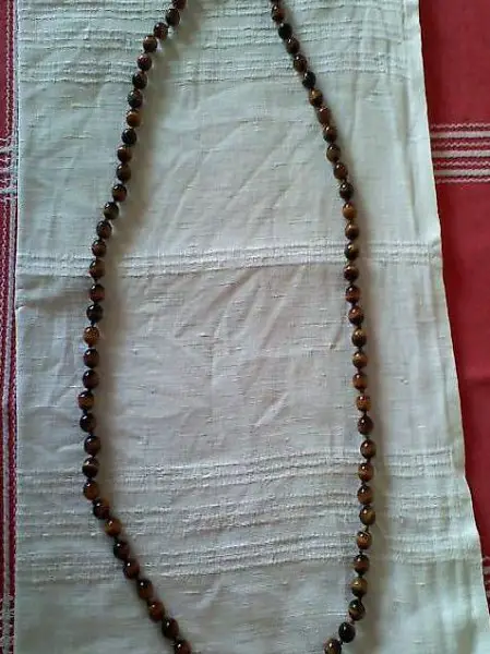 schöne Kette "Tigerauge"