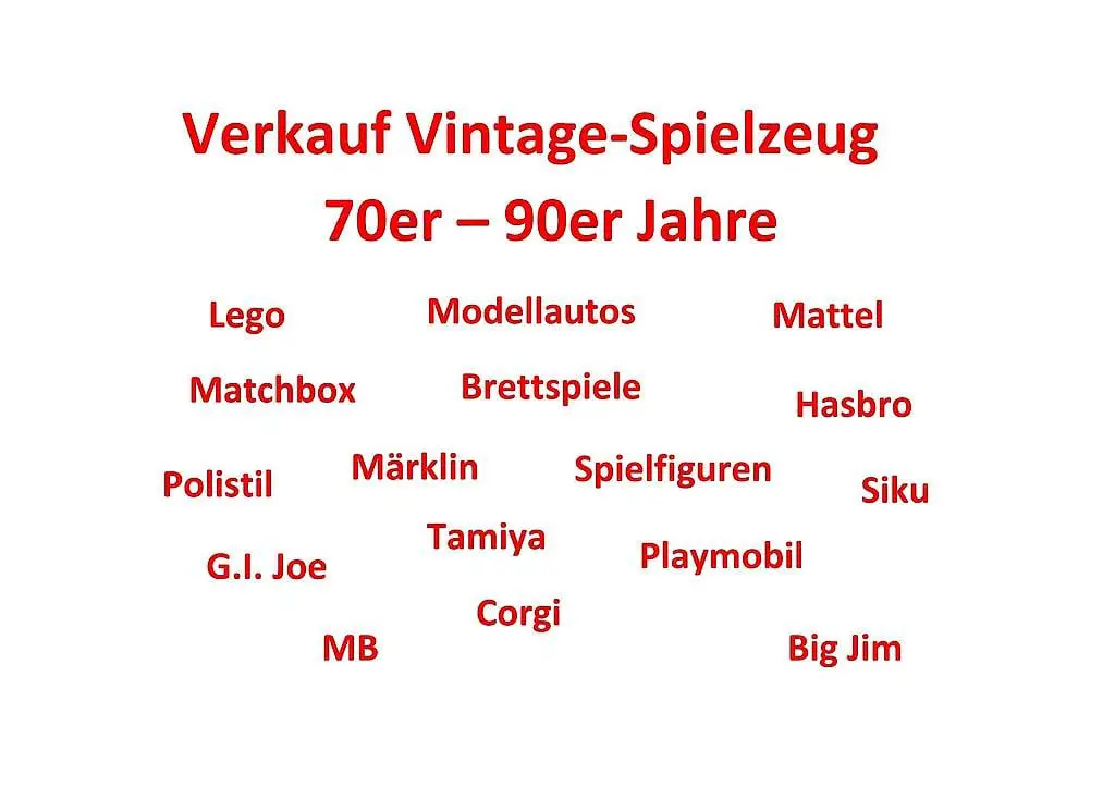 Spielzeug aus dem 20. Jahrhundert zu verkaufen