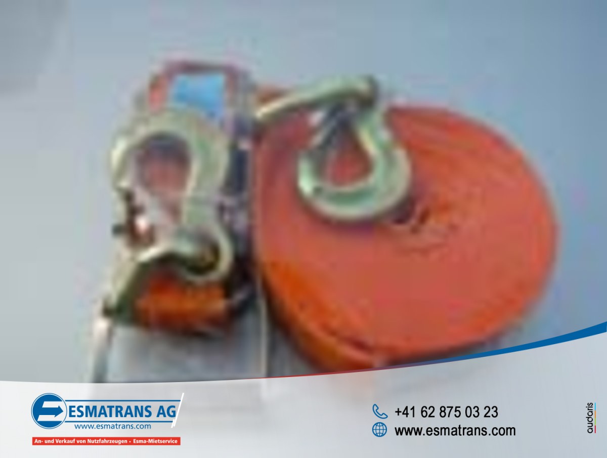 Spanngurten 5t, 8m mit Sicherheitshaken, Zubehör / Diverses