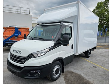 IVECO, 35S18HA8 Caisse ridelle capucine, Plywoodkoffer