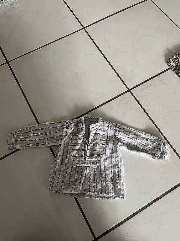 Edelweisshemd Langarm Grösse 80