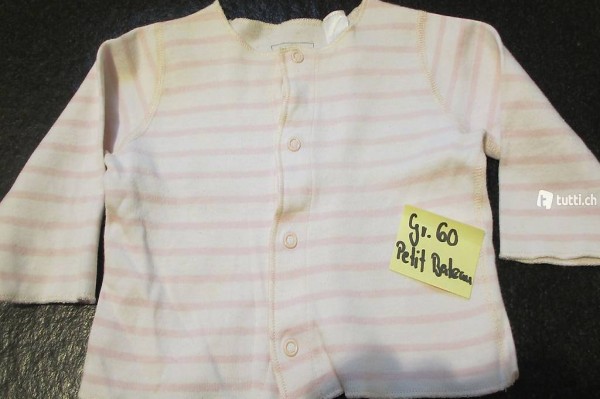 süsses Petit Bateau Jäckchen, Gr. 60