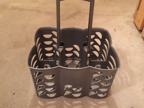 Flaschenträger im guten Zustand