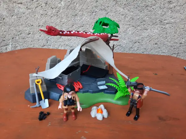 playmobil vintage No 4843 les aventuriers