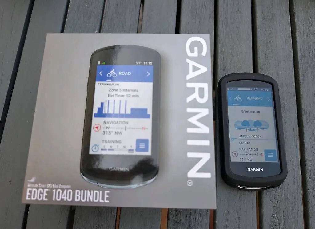 Fahrradcomputer Garmin Edge 1040 Bundle