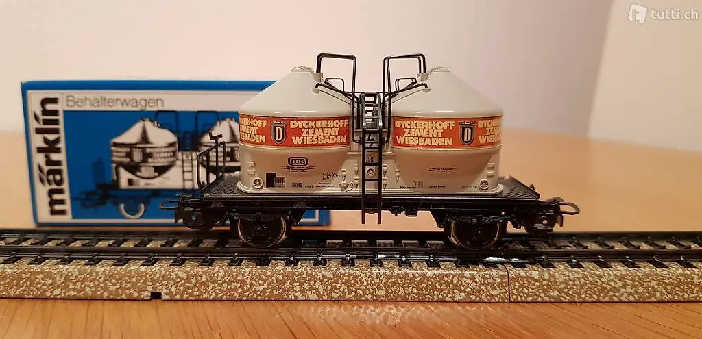 Märklin 4761 Behälterwagen Dyckerhoff Zement DB