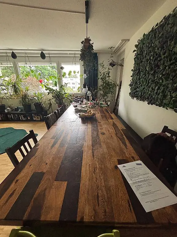 Akazien-massiv-Holz Tischplatte / Sonderanfertigung