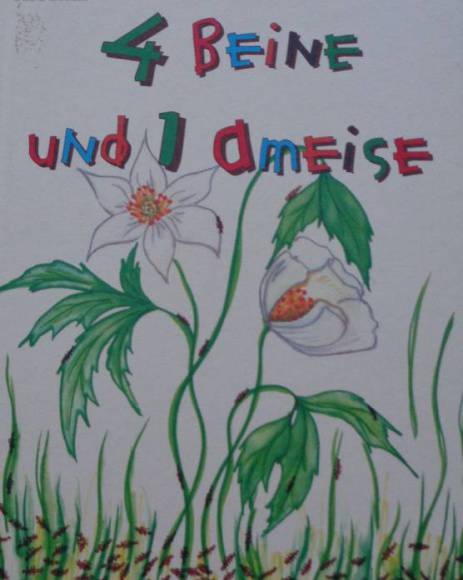 Weber, 4 Beine und 1 Ameise