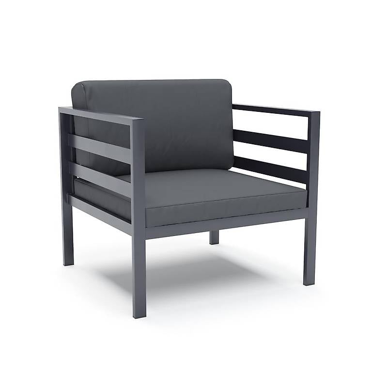 Sessel SAMBIA Alu anthrazit