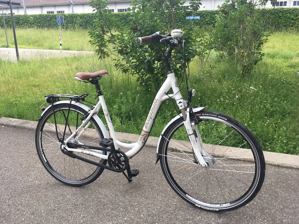 Bequemes City Velo mit Rücktritt