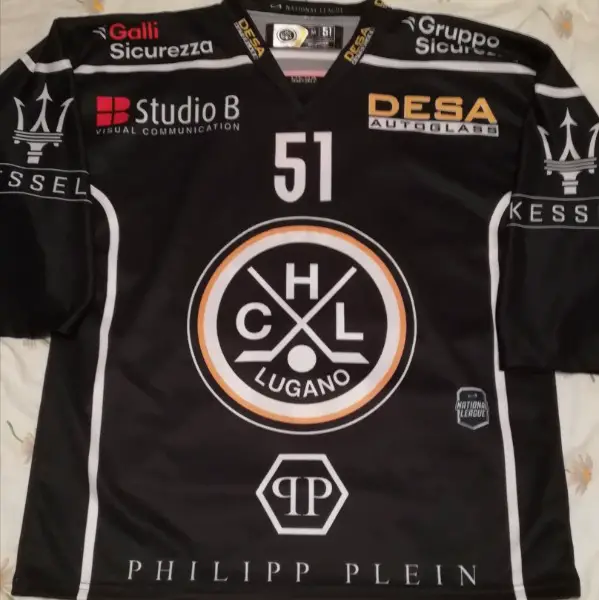 Hockey Club Lugano HCL Jersey #51 Spooner Size M NEU NEW