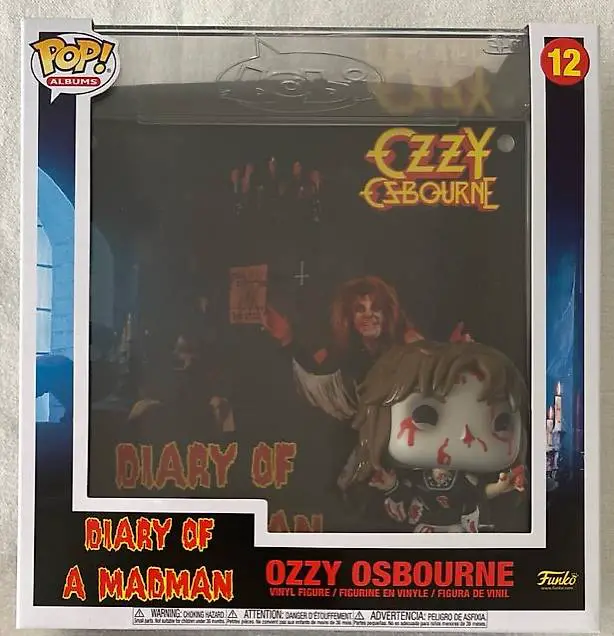 Funko Pop - Ozzy Osbourne - Diary of a Madman Album 12