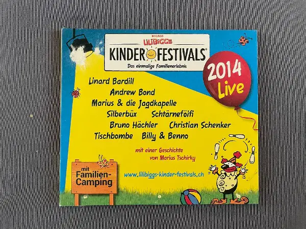 Neuwertig: CD Kinder Festivals Lilibiggs 2014 Live