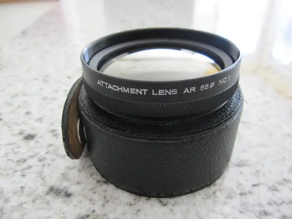 KONICA Attachment Lens AR 55 mm, No 1