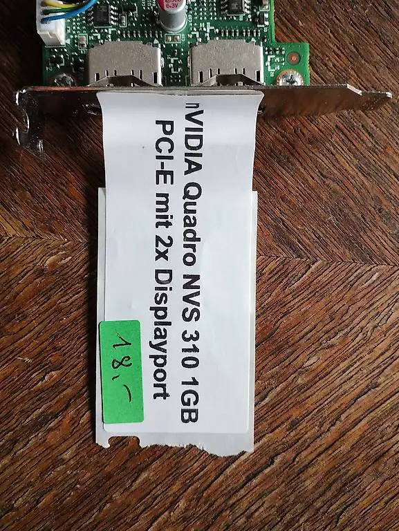 nvidia quadro nvs 1gb