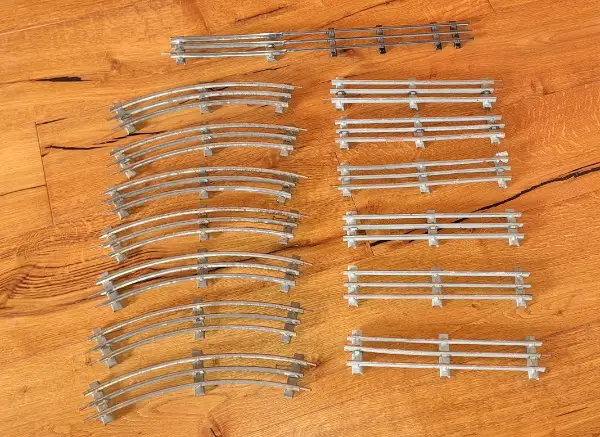 Märklin Blech Gleis für elektrischen Betrieb Progress Spur 0