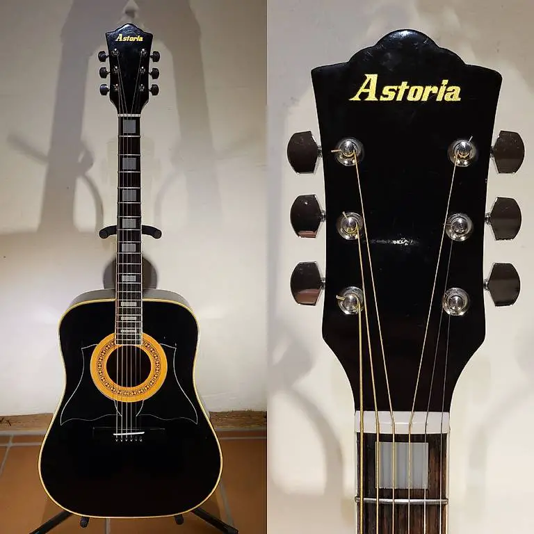 Western Gitarre Astoria (by Tama / Ibanez) K-370BK