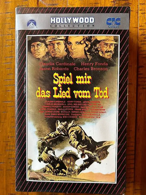 Videokassette "Spiel mir das Lied vom Tod"