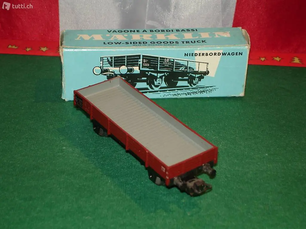Märklin HO 4503 wagon plat type X 05 Klms de la DB 1970