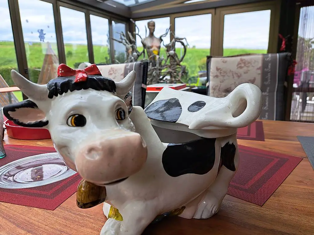 Kuh aus Ton