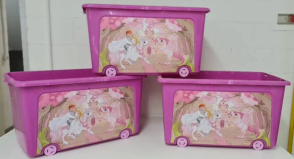 Aufbewahrungs Boxen Barbie Cinderella Animo