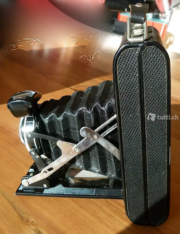 Rollfilmkamera von Lumiere Appareil photo à soufflet