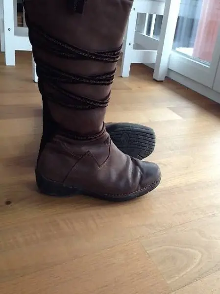 Stiefel Leder braun Gr. 38 o. 5 1/2 London