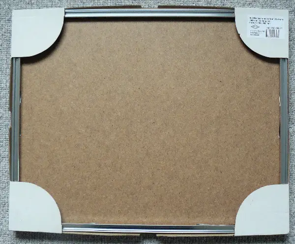 Alu-Wechselrahmen, 40x50 cm, silber glanz, OVP