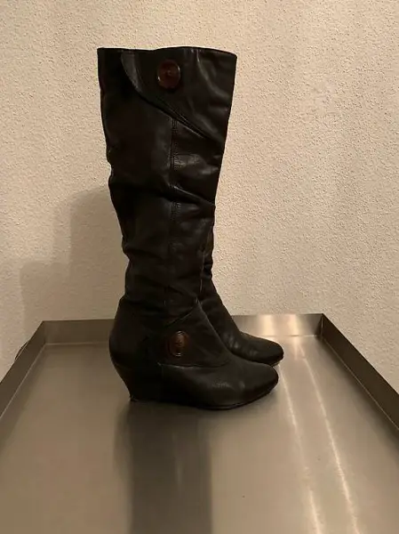 Bronx Keilabsatz Stiefel Gr. 38