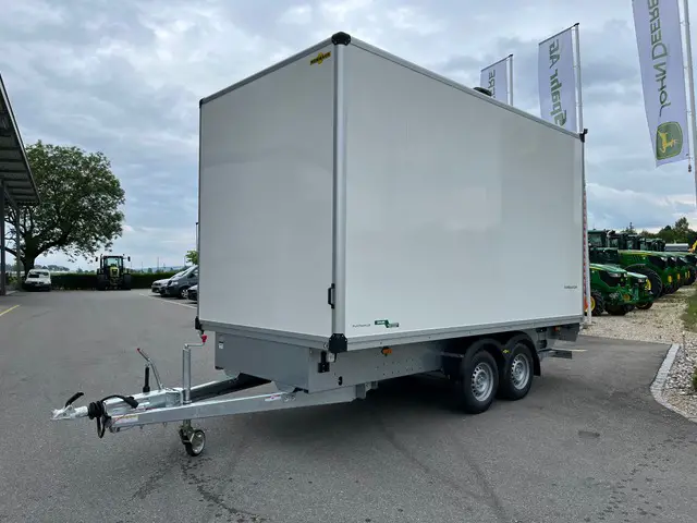 HUMBAUR, HK 354222 V-Deichsel mit Hebebühne, Plywoodkoffer