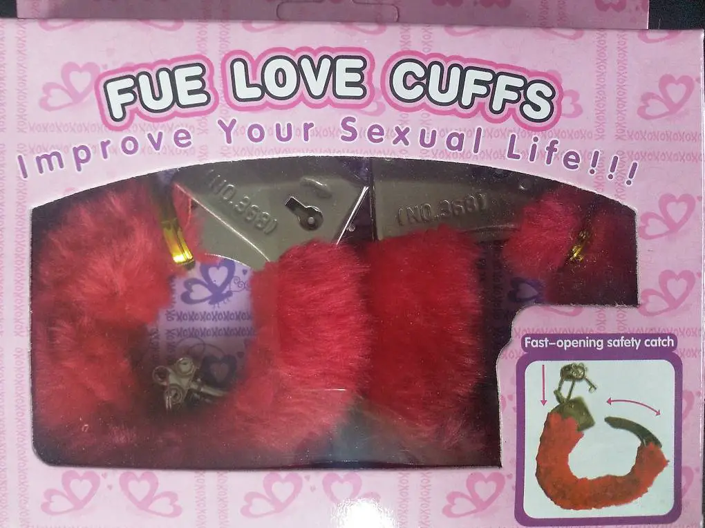 Plüsch - Handschellen NEU