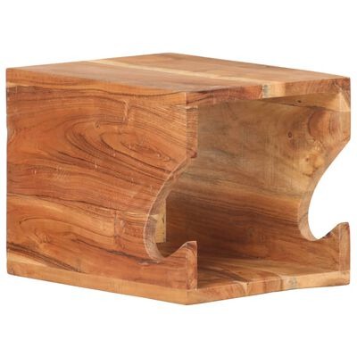  vidaXL Wand Fahrradträger 35x25x25 cm Akazie Massivholz