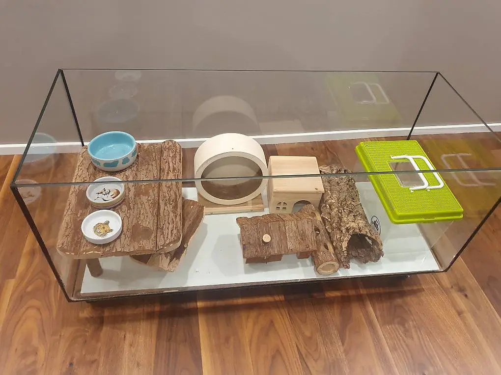 Hamster Käfig mit Zubehör