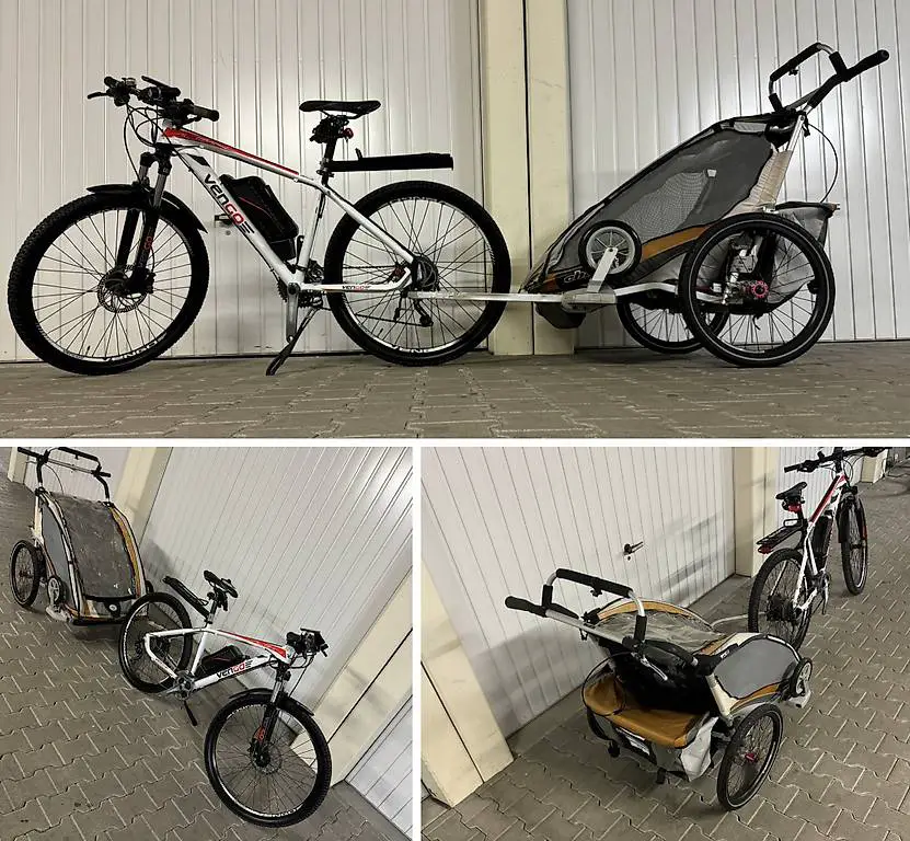 E Mountainbike Elektrofahrrad VENGO & Kinderfahrrad