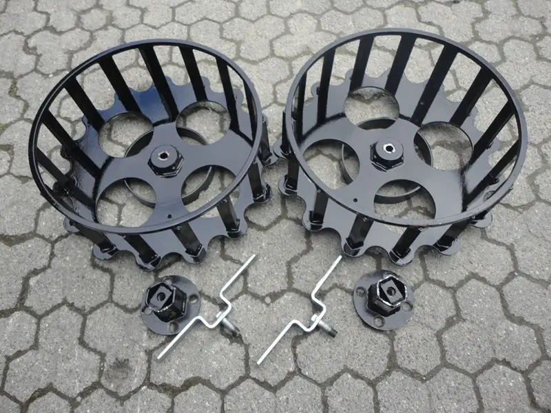 Gitterrad zu Motormäher, Landtech Neudorf