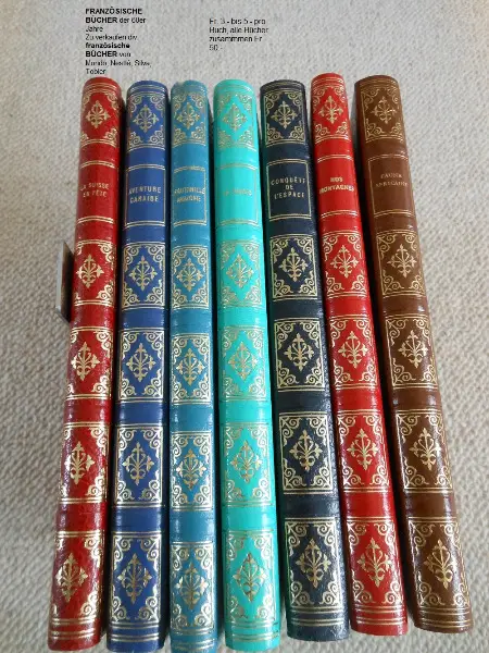 Div. Französische Punkte Bücher aus den 60er Jahren