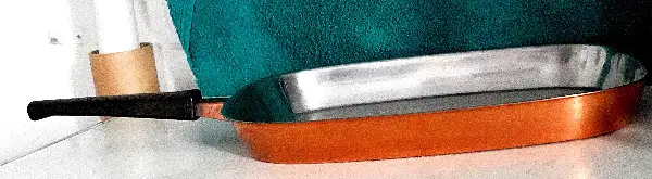 Kupferpfanne Flammbierpfanne Rechteckig