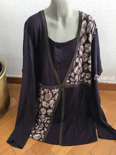 violettes Damenoberteil