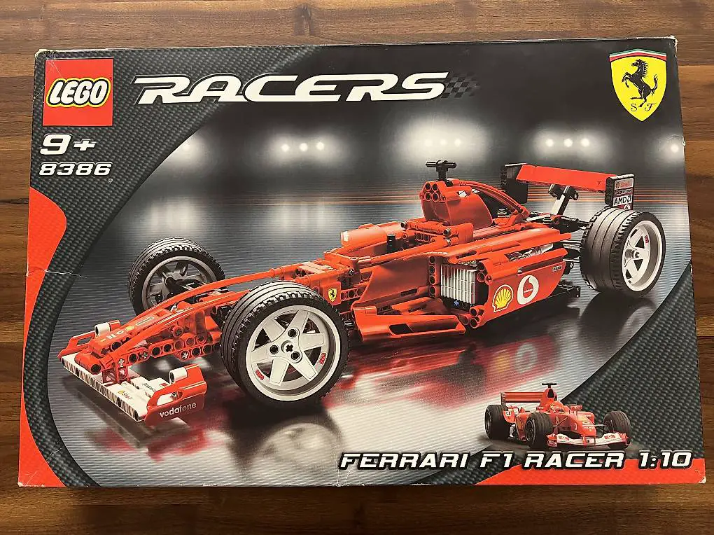 LEGO Racers 8386 - Ferrari F1 Racer 1:10