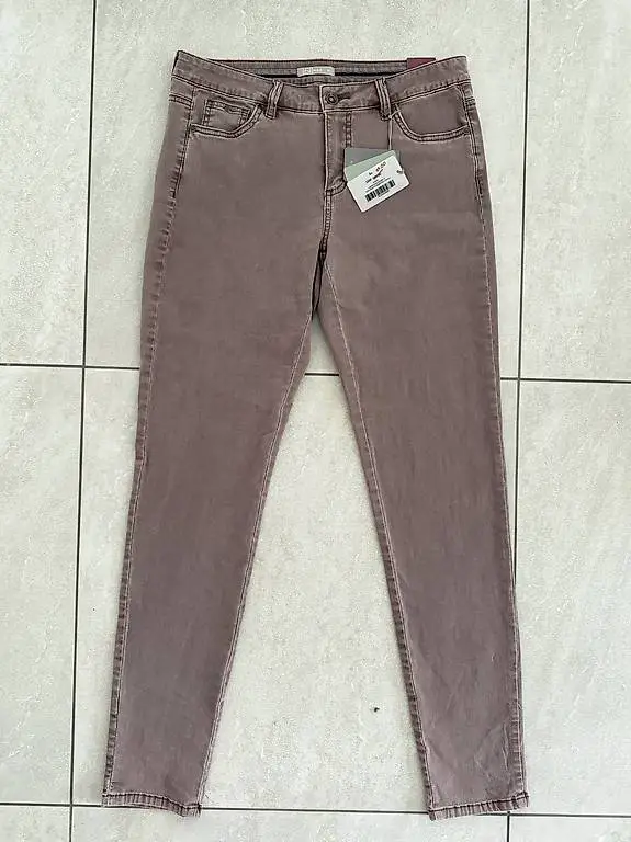 Damen Hose von NILE. Gr. S+, NEU. Regular long Bio Baumwolle