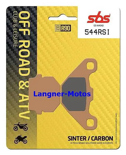 Bremsbelag SBS 544 RSI Offroad Race Sinter KAWASAKI KX 250