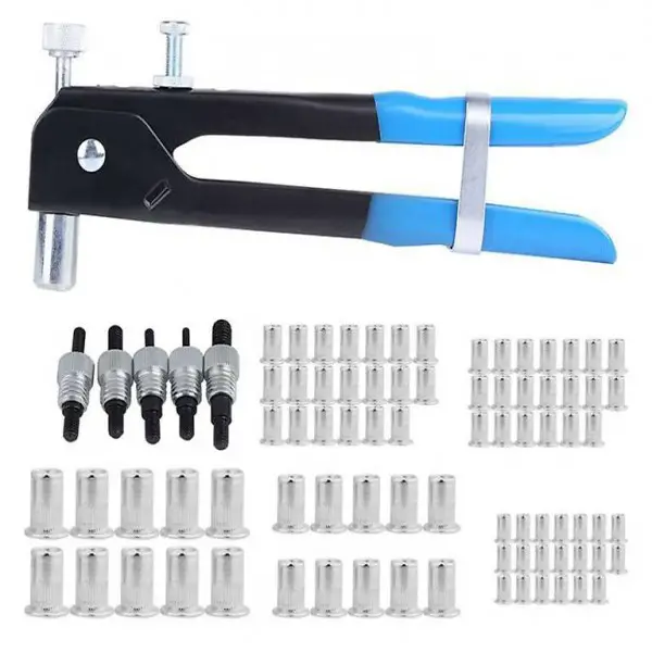  86-tlg Nietenzange Nietmutternzange Einnietmuttern M3 - M8